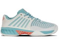 KSwiss Tennisschuhe Express Light 3 Clay/Sandplatz weiss/hellblau Damen